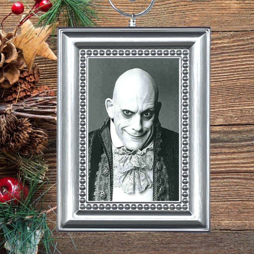 The Addams Family Uncle Fester Movie Memorabilia Christmas Tree Ornament